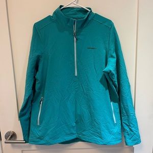 Merrell Women’s Rain Pullover Quarterzip Jacket Size L